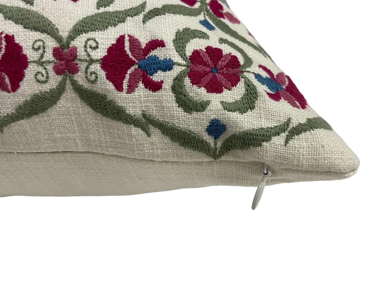 Nurata Suzani Embroidered Cushion Cover