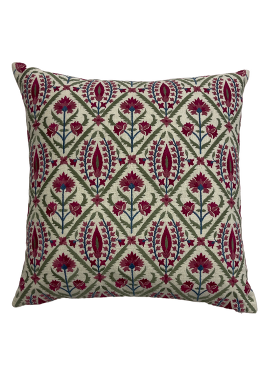Ura Suzani Embroidered Cushion Cover