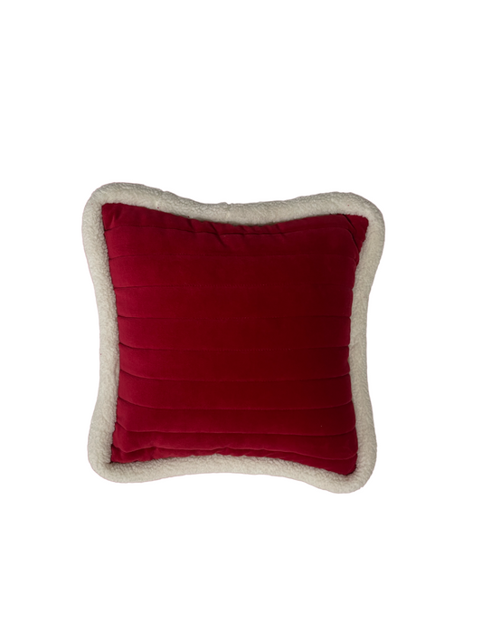 Santa Velvet Cushion Cover