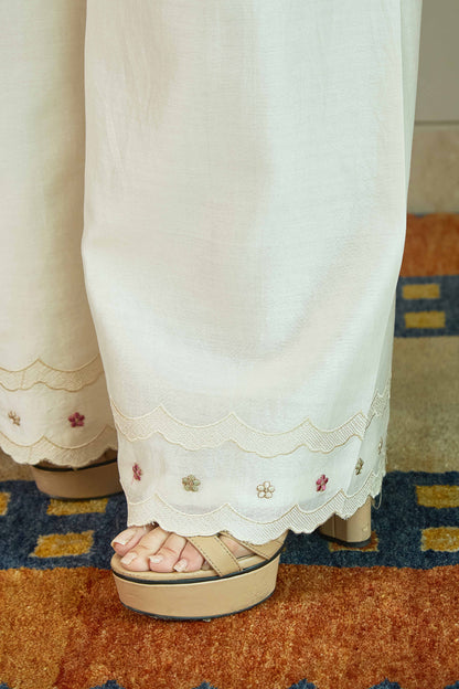 Mehka Chand Tea Rose Pink - Pure Silk Chanderi Coord Set